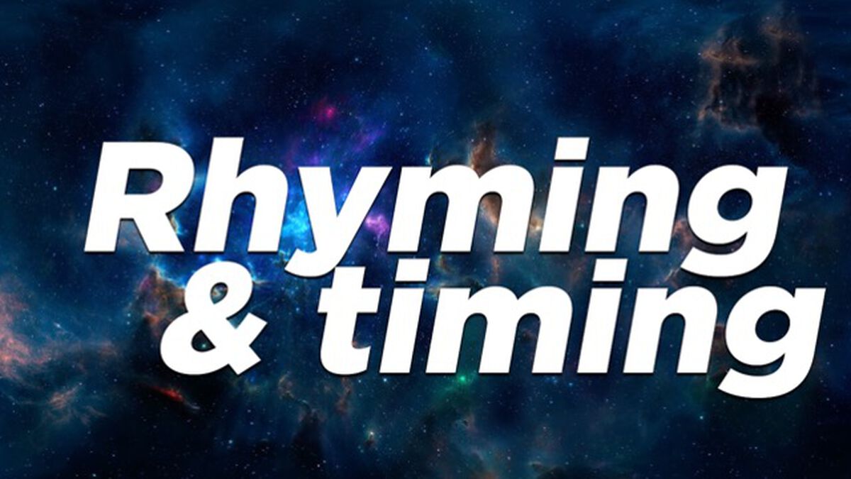 Rhyming & Timing image number null
